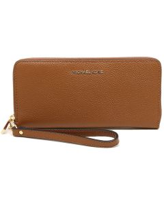PORTAFOGLI ZIP GRANDE MONEY PIECES IN PELLE MARTELLATA 32F6GM9E9L230 MICHAEL KORS