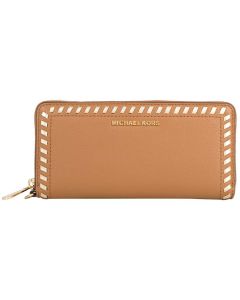 PORTAFOGLI ZIP GRANDE LAURYN IN PELLE MARTELLATA 32S7ML0T3M532 MICHAEL KORS