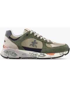 SNEAKERS IN PELLE E TESSUTO MASE 7295 PREMIATA