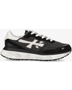 SNEAKERS IN PELLE E TESSUTO LAURYN 7479 PREMIATA