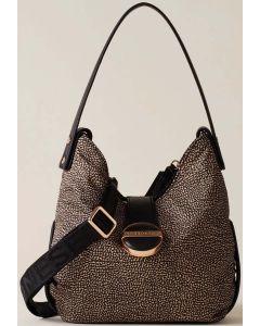 HOBO BAG PICCOLA ECLIPSE 91010016I15X11 BORBONESE