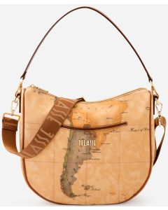 TRACOLLA A MEZZALUNA CON TASCA GEO CLASSIC CE0686000 ALVIERO MARTINI 1A CLASSE