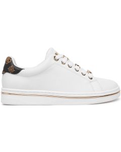 SNEAKERS IN PELLE LISCIA STASEY FLPSTAELE12WHITE GUESS