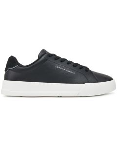 SNEAKERS IN PELLE TH COURT LTH DETAIL ESS FM0FM05367BDS TOMMY HILFIGER 