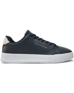 SNEAKERS IN PELLE TH COURT LTH DETAIL ESS FM0FM05367DW5 TOMMY HILFIGER 