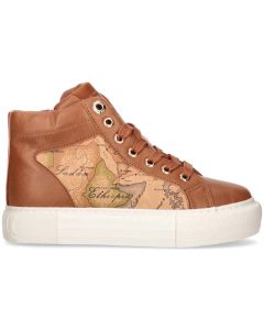 SNEAKERS ALTE IN PELLE LISCIA GEO CLASSIC N16670293X014 ALVIERO MARTINI 1A CLASSE