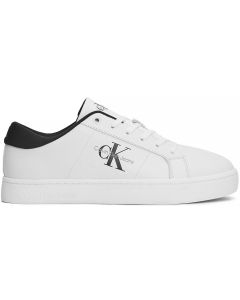 SNEAKERS IN PELLE CLASSIC CAPSOLE LOW LACEUP YM0YM0086401W CALVIN KLEIN JEANS