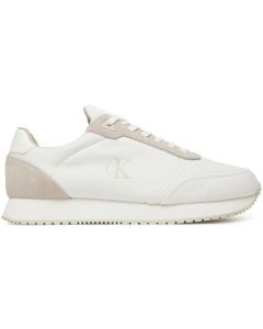 SNEAKERS IN TESSUTO E PELLE RUNNER SOCK LACEUP MG CANVAS YM0YM0121702S CALVIN KLEIN JEANS