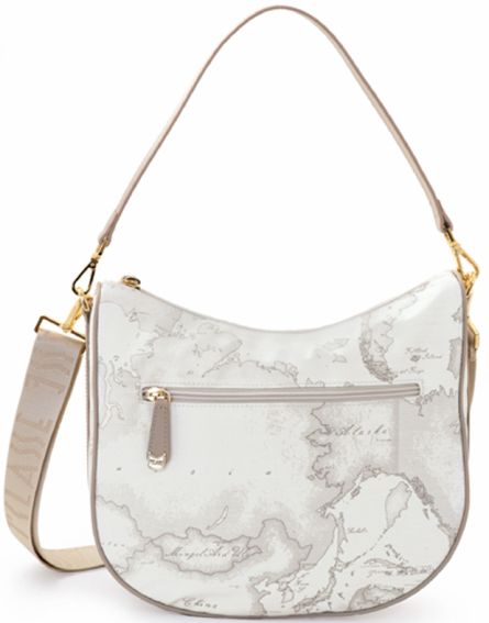 SOTTOSPALLA HOBO CON TRACOLLA GEO SOFT WHITE CS0286380 ALVIERO MARTINI 1A CLASSE
