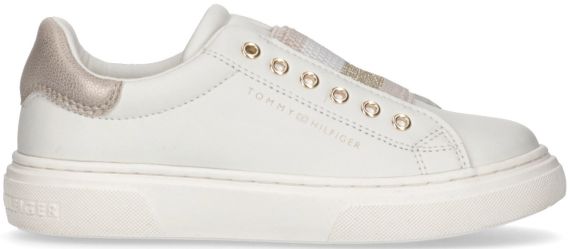 SNEAKERS IN PELLE LISCIA T3A9332041355X024 TOMMY HILFIGER 
