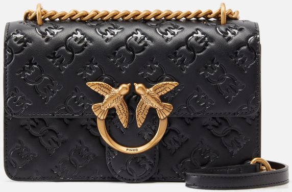 LOVE ONE MINI PELLE IMPRIME' 100074A1YBZ99Q PINKO