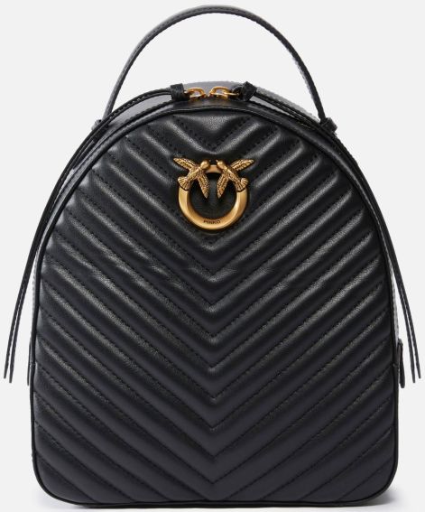 LOVE CLICK CLASSIC BACKPACK SHEEP NAPPA CHEVRON 102530A1J2Z99Q PINKO