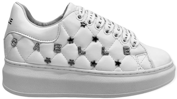 SNEAKERS ADDICT IN ECOPELLE LISCIA GBDC2511SSNK GAELLE PARIS