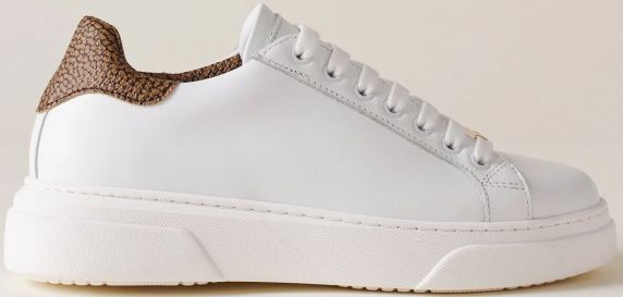 SNEAKERS IN PELLE LISCIA 6DZ902CB6047 BORBONESE