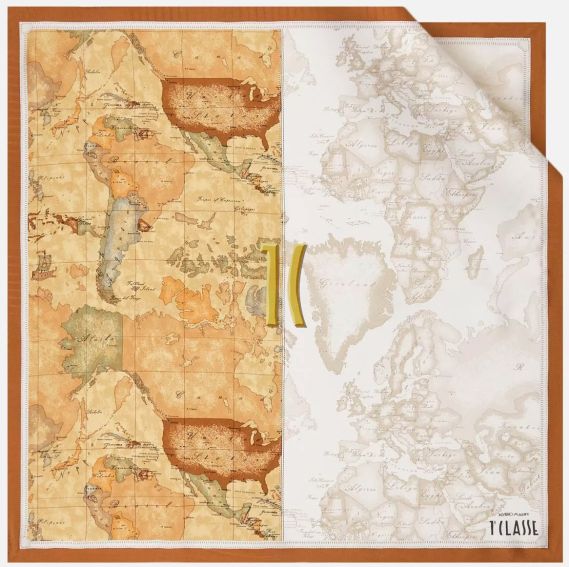FOULARD MEDIO GEO MIX 70X70 LMF102MIXG0010 ALVIERO MARTINI 1A CLASSE