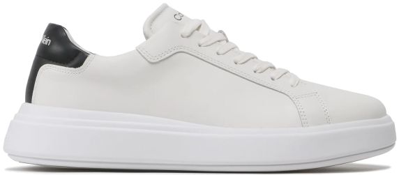 SNEAKERS IN PELLE LOW TOP LACE UP LTH HM0HM010160K9 CALVIN KLEIN JEANS