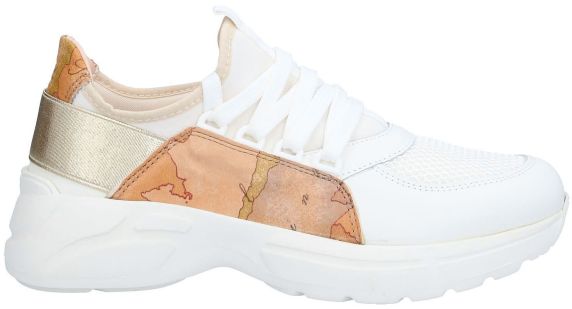 SNEAKERS IN PELLE E TESSUTO N02760030X802 ALVIERO MARTINI 1^ CLASSE