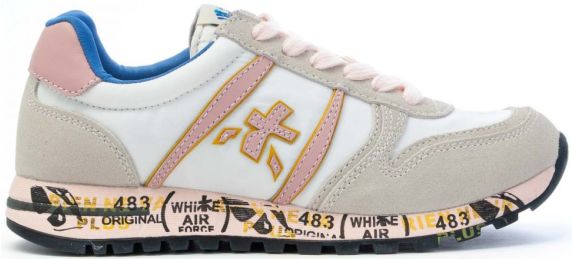 SNEAKERS IN PELLE SCAMOSCIATA E TESSUTO SKY 14039322 PREMIATA