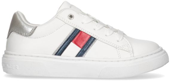 SNEAKERS IN PELLE LISCIA T3A9327031355X025 TOMMY HILFIGER 