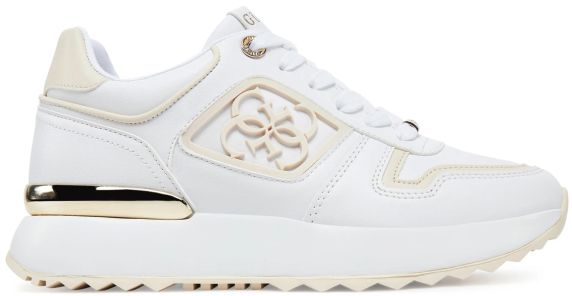 SNEAKERS IN PELLE LISCIA KOYAA FLJKOYELE12WHICR GUESS