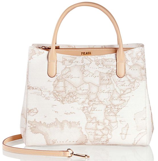 BORSA A MANO PICCOLA GEO WHITE CE0036188 ALVIERO MARTINI 1A CLASSE