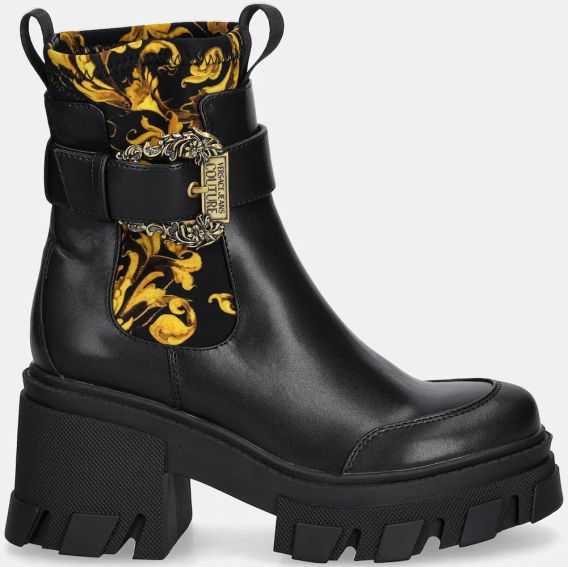 STIVALETTI IN PELLE LISCIA 79VA3S84ZS867G89 VERSACE JEANS COUTURE