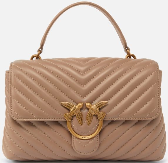 LOVE LADY PUFF CLASSIC SHEEP NAPPA 100043A0GKD01Q PINKO