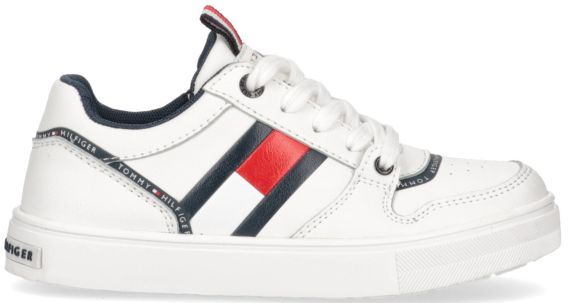 SNEAKERS IN PELLE LISCIA T3B4320650900100 TOMMY HILFIGER 