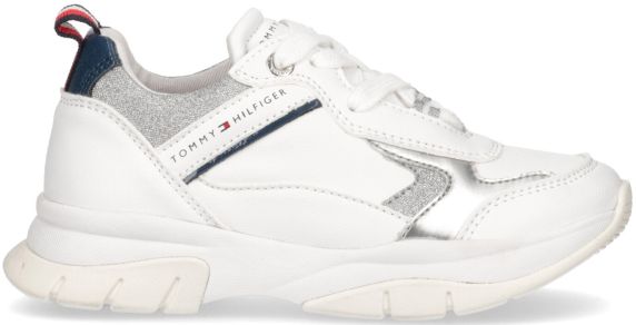 SNEAKERS IN PELLE LISCIA T3A4321620196Y955 TOMMY HILFIGER