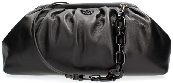 MAXY CHAIN CLUTCH BLOCK COLOUR BAG 1P22KWY7TWZ99B PINKO