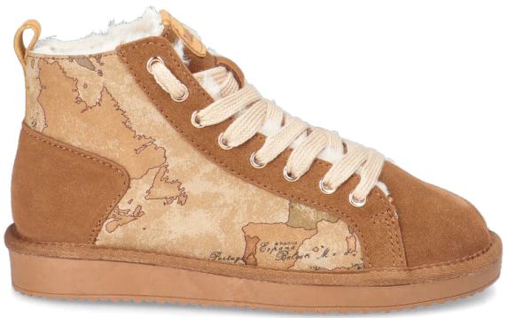 SNEAKERS ALTE IN PELLE GEO CLASSIC N0729524B0010 ALVIERO MARTINI 1A CLASSE